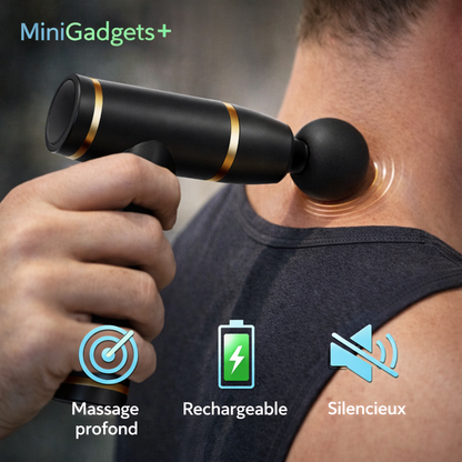 Pistolet de massage musculaire – Soulagement profond à domicile